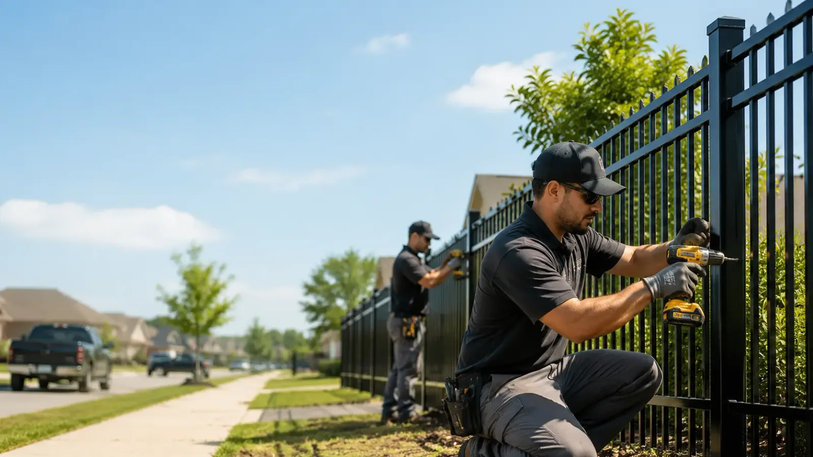 Metal Fence Installation in Newport, TN